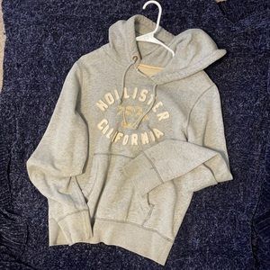 Grey Men’s Hollister Hoodie